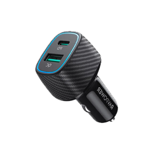 RAVPower RP-VC009 - PD Pioneer 60W 2-Port USB Car Charger
