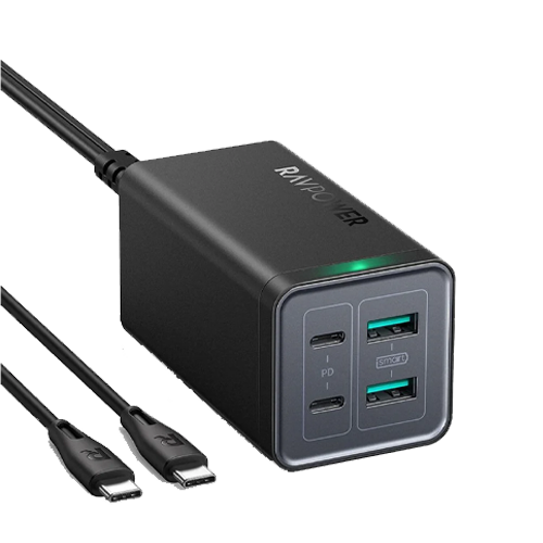 RAVPower PC146 - 120W 4-Port Desktop USB Charging Station
