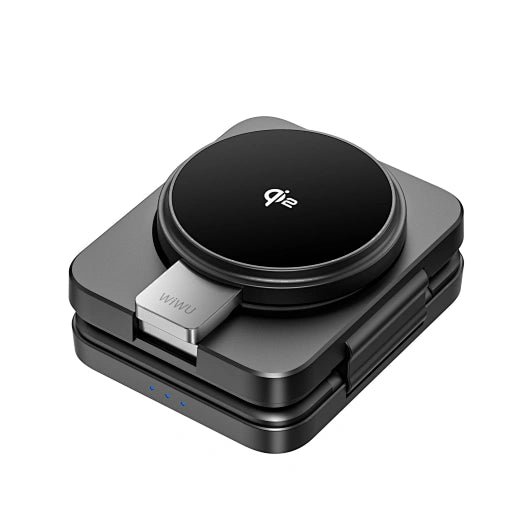 WiWU Wi-W028 - Qi 2.0 3 in 1 Folding Wireless Charger
