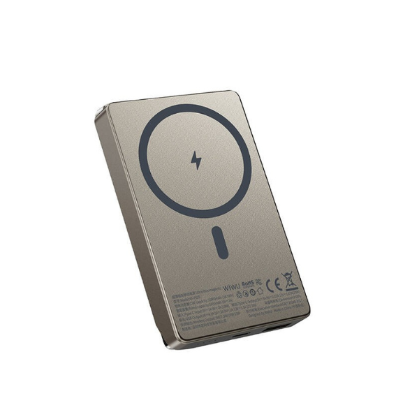 WiWU Wi-P020 - 10000mAh Ultra-Thin Magsafe Powerbank 15W