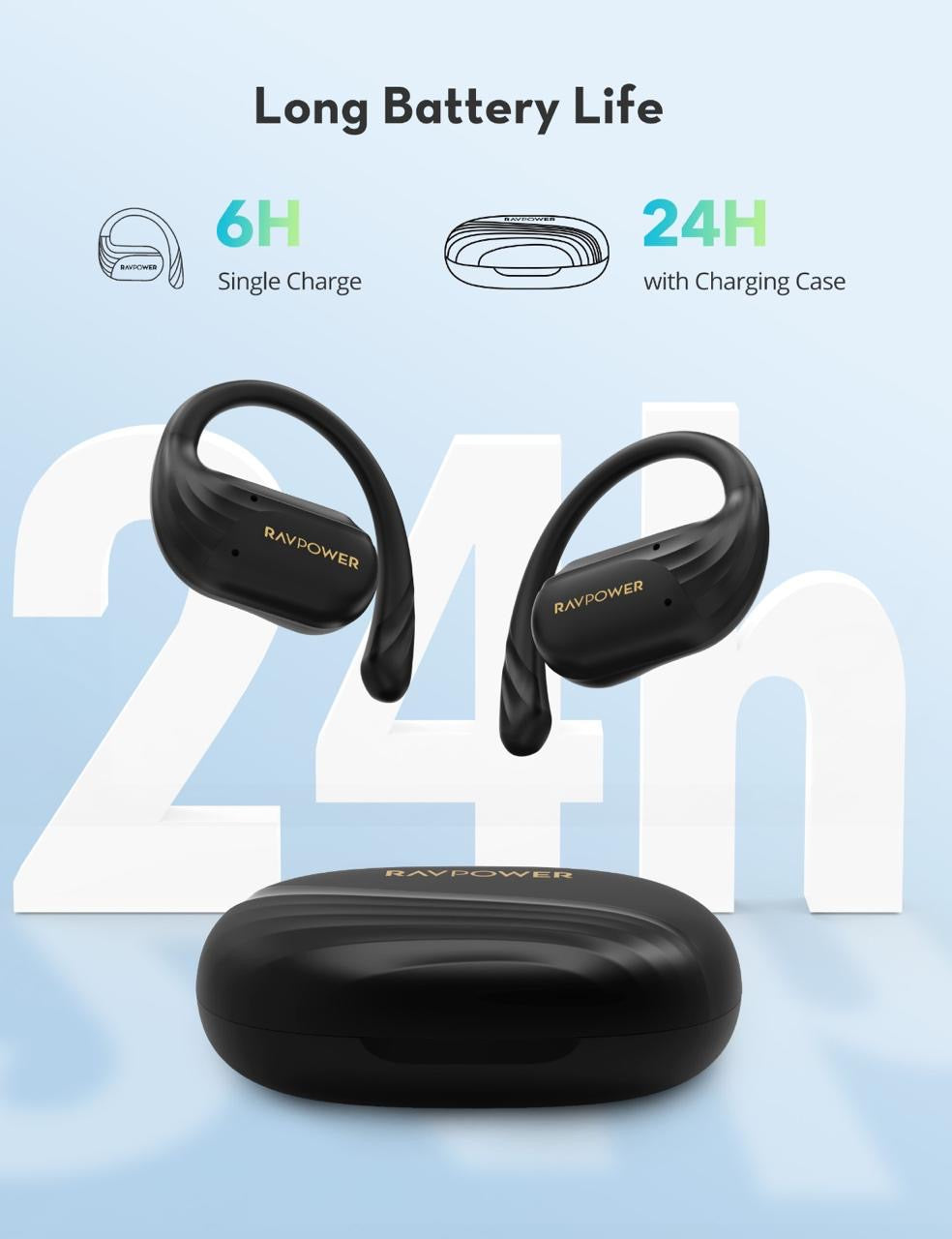 RAVPower BH1016 - Sport EarPods