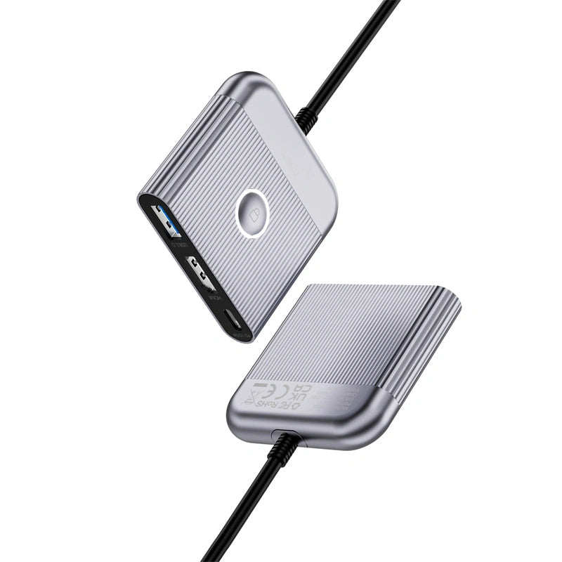 WiWU HB002 - 3 in 1 Type C hub Laptop Adatpter