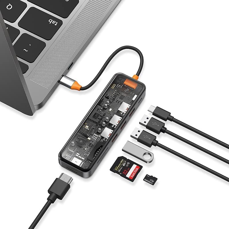 WIWU CB007 - Cyber 7in1 USB-C HUB PD 100W