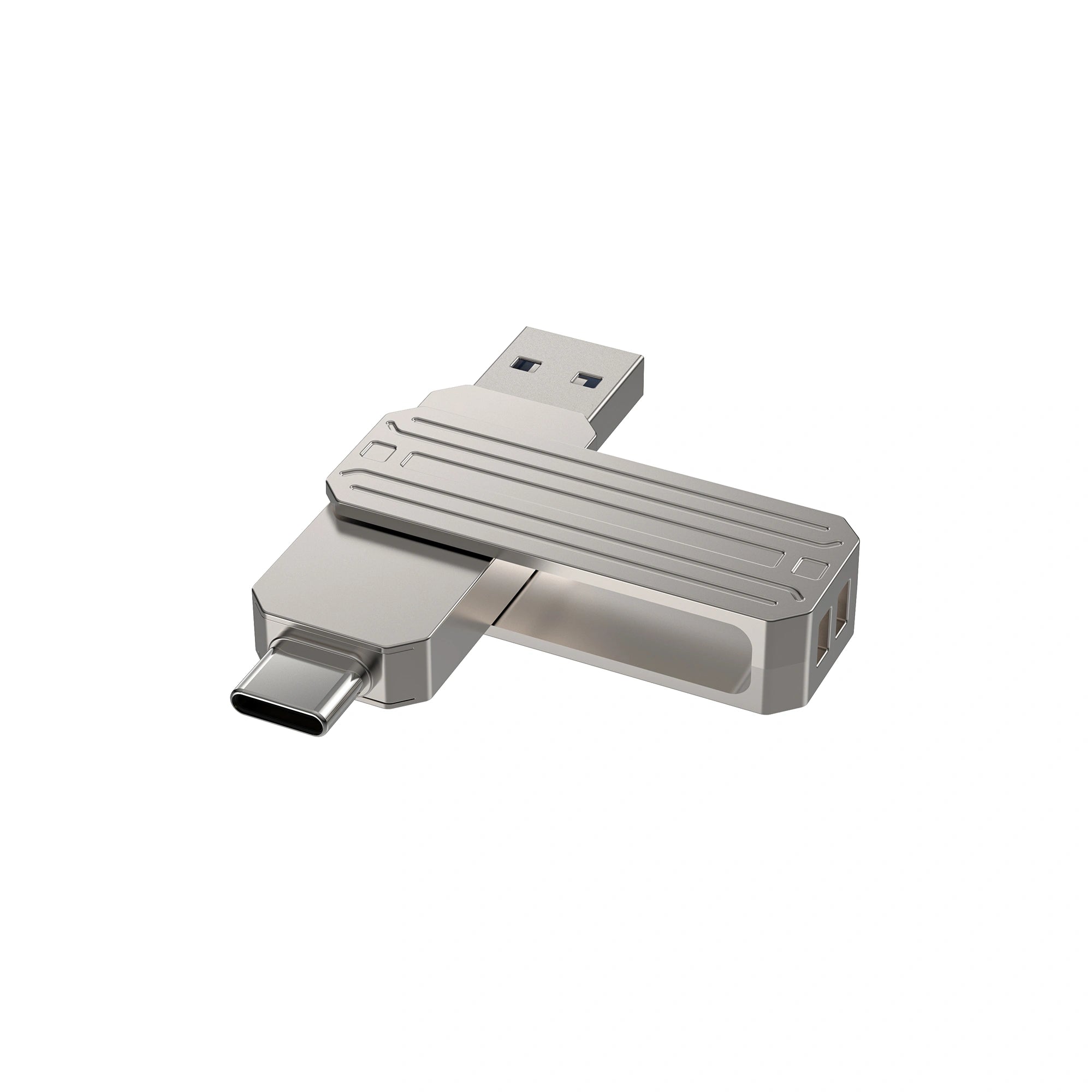 WiWU FD003 - 2-IN-1 Portable Zinc Alloy USB3.2 512GB