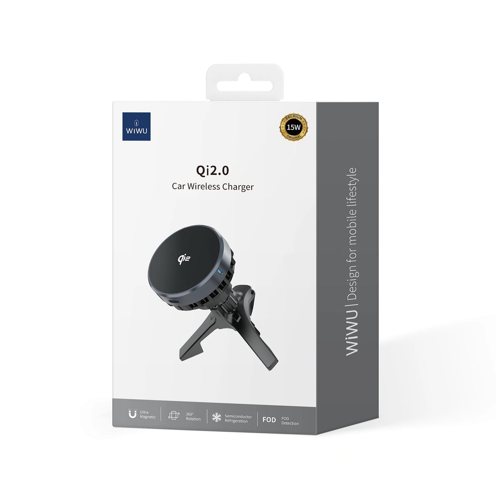 WiWU CH-319 - Wireless Car Charger & Mount