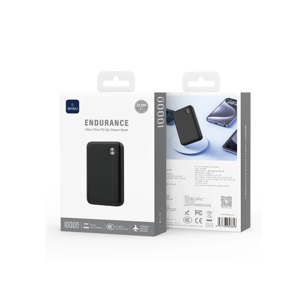 WiWU Wi‑P059 – Compact and Powerful 10,000mAh Power Bank