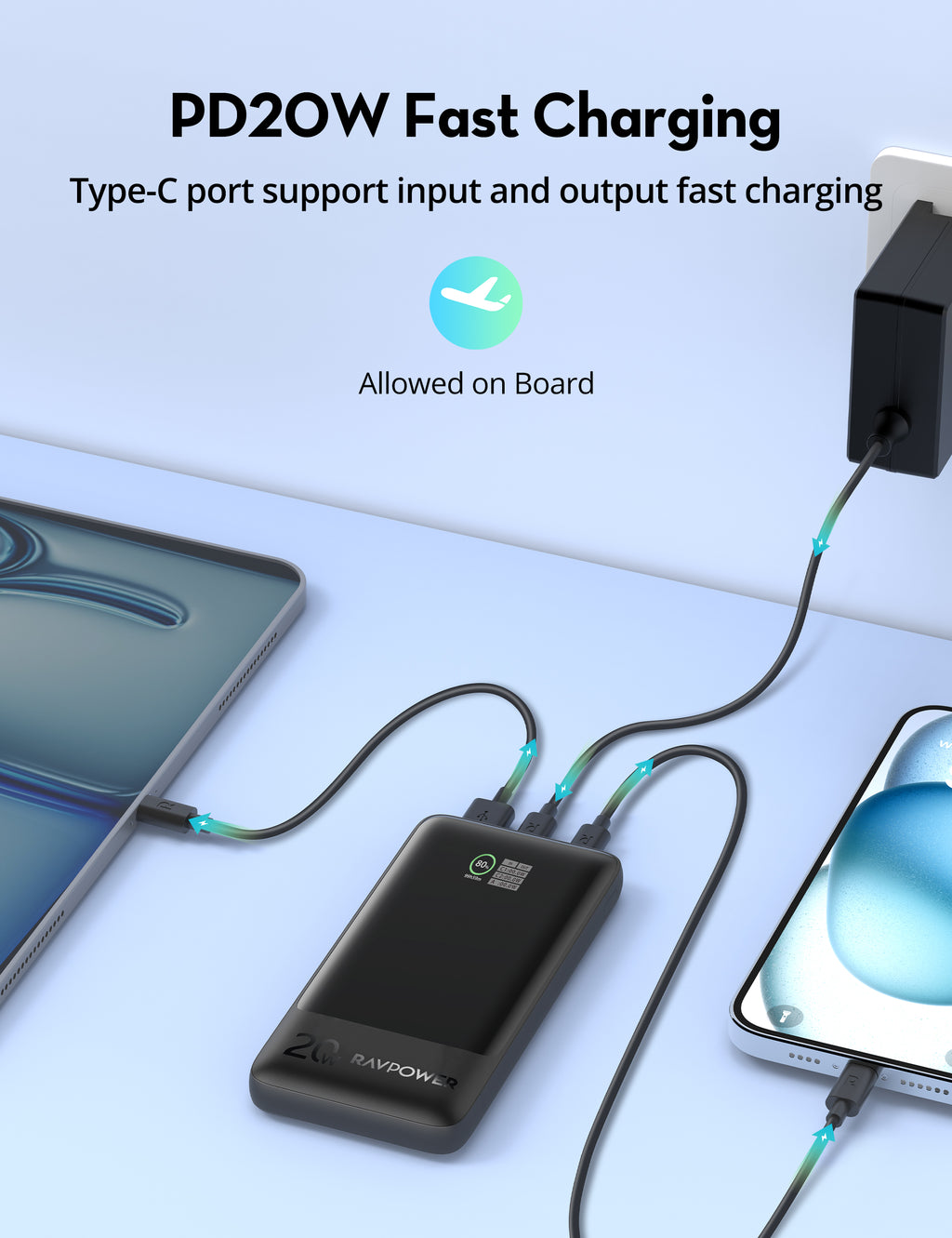 RAVPower PB1237 - 10000mAh PD