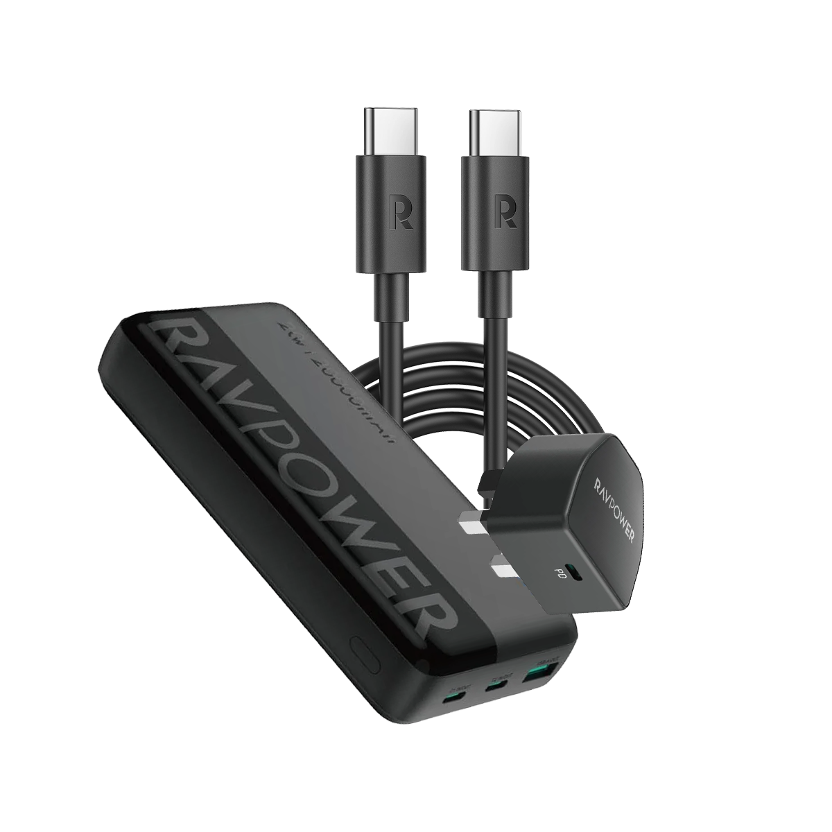 RAVPower RP-PC1086 - 3 in 1 Travel Charging Combo