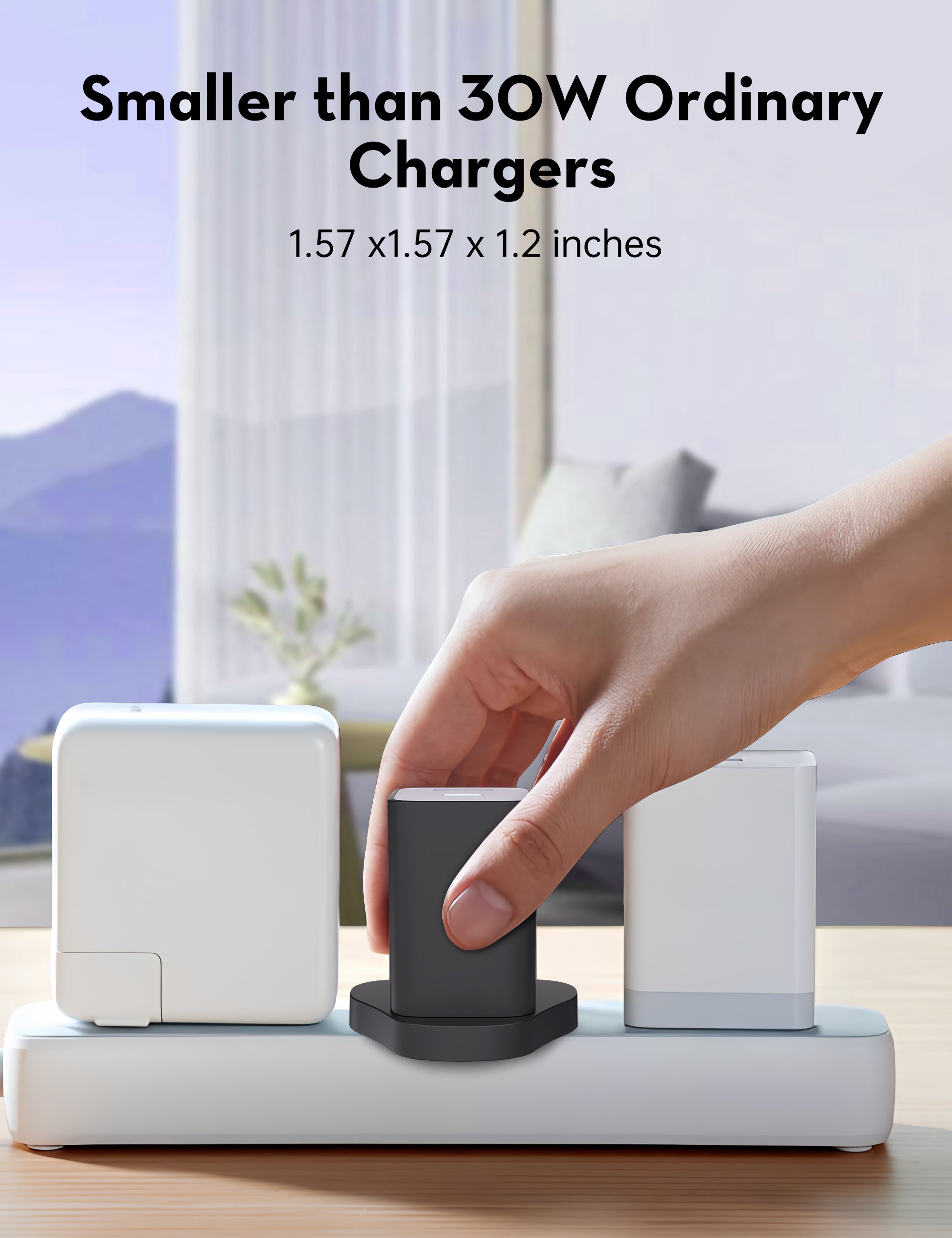 RAVPower PC1046 - PD Pioneer 35W 2-Port Wall Charger Black