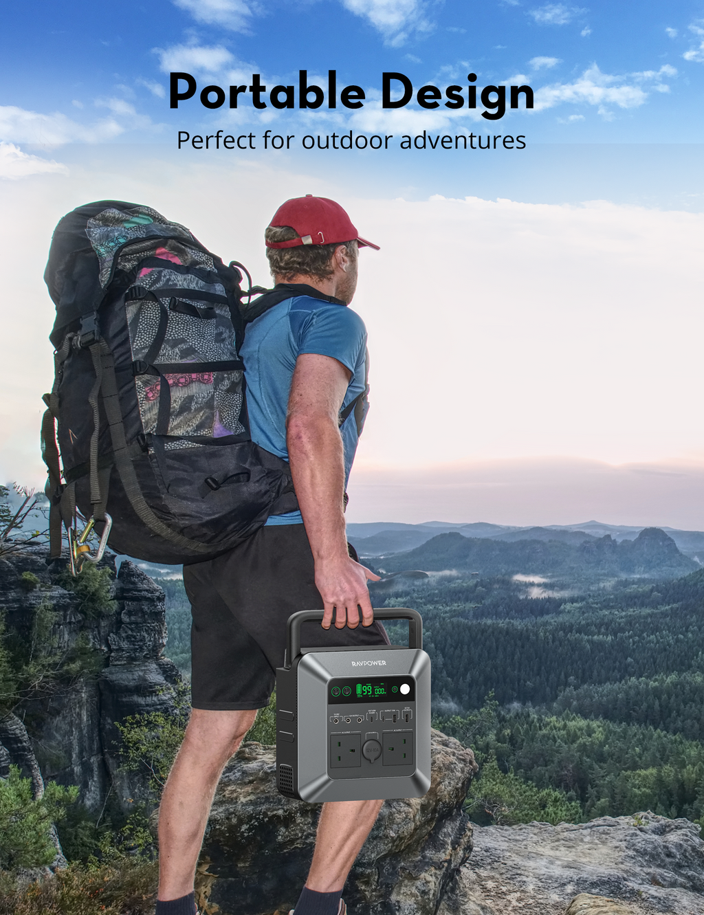 RAVPower RP-PB237 – Portable Power Station 712.25Wh / 192,500 mAh