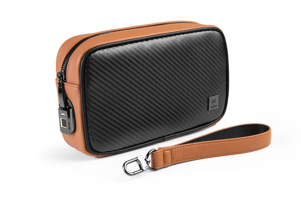 WiWU Master Carbon - Fingerprint Lock Pouch